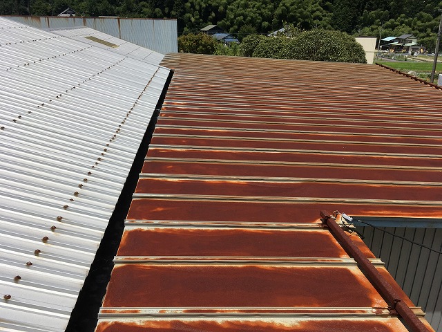 工場の屋根修理もおまかせ